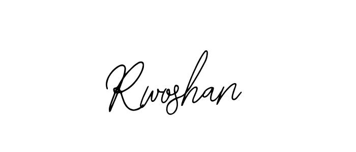 Design your own signature with our free online signature maker. With this signature software, you can create a handwritten (Bearetta-2O07w) signature for name Rwoshan. Rwoshan signature style 12 images and pictures png