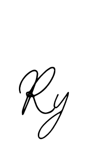 if you are searching for the best signature style for your name Ry. so please give up your signature search. here we have designed multiple signature styles  using Bearetta-2O07w. Ry signature style 12 images and pictures png