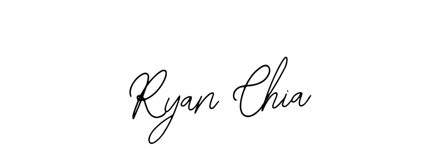 Design your own signature with our free online signature maker. With this signature software, you can create a handwritten (Bearetta-2O07w) signature for name Ryan Chia. Ryan Chia signature style 12 images and pictures png