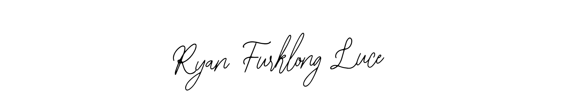 Also You can easily find your signature by using the search form. We will create Ryan Furklong Luce name handwritten signature images for you free of cost using Bearetta-2O07w sign style. Ryan Furklong Luce signature style 12 images and pictures png