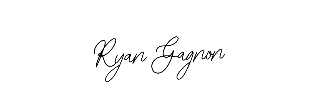 You should practise on your own different ways (Bearetta-2O07w) to write your name (Ryan Gagnon) in signature. don't let someone else do it for you. Ryan Gagnon signature style 12 images and pictures png
