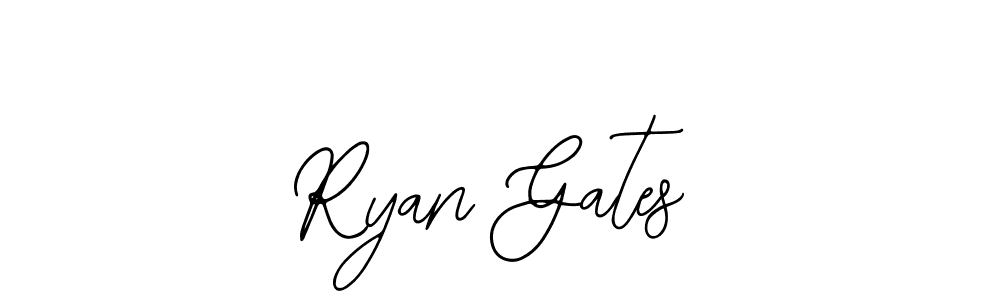 The best way (Bearetta-2O07w) to make a short signature is to pick only two or three words in your name. The name Ryan Gates include a total of six letters. For converting this name. Ryan Gates signature style 12 images and pictures png