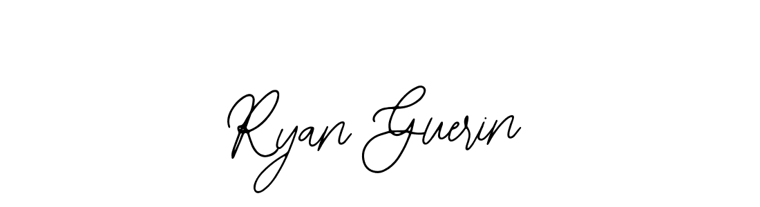 You should practise on your own different ways (Bearetta-2O07w) to write your name (Ryan Guerin) in signature. don't let someone else do it for you. Ryan Guerin signature style 12 images and pictures png