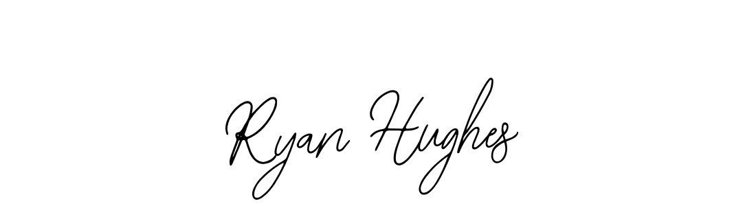 You should practise on your own different ways (Bearetta-2O07w) to write your name (Ryan Hughes) in signature. don't let someone else do it for you. Ryan Hughes signature style 12 images and pictures png