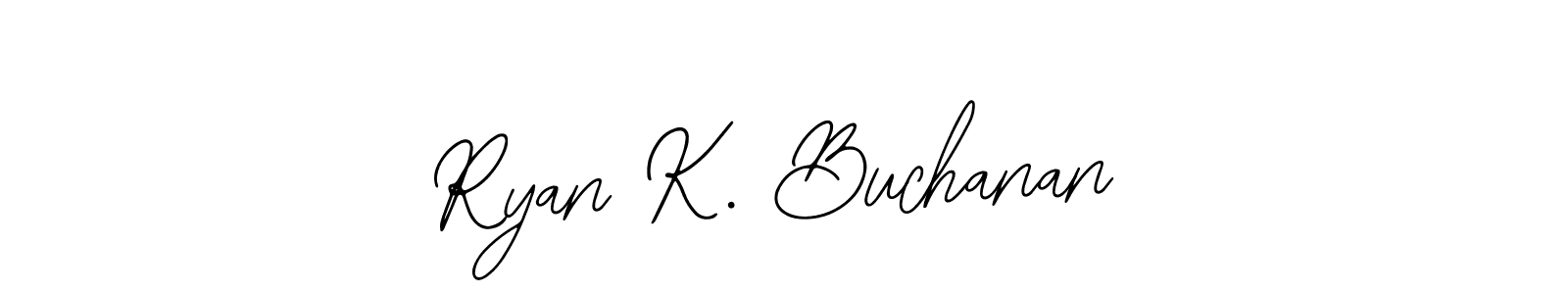 Ryan K. Buchanan stylish signature style. Best Handwritten Sign (Bearetta-2O07w) for my name. Handwritten Signature Collection Ideas for my name Ryan K. Buchanan. Ryan K. Buchanan signature style 12 images and pictures png