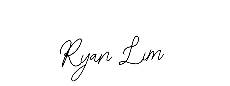 How to make Ryan Lim name signature. Use Bearetta-2O07w style for creating short signs online. This is the latest handwritten sign. Ryan Lim signature style 12 images and pictures png