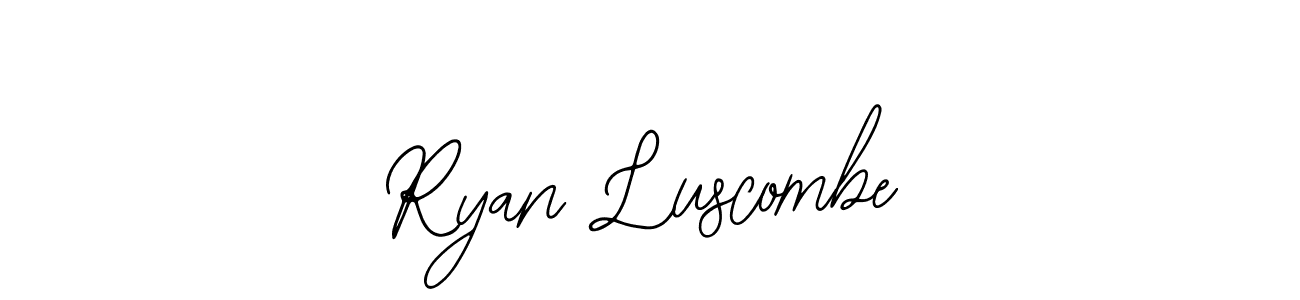 The best way (Bearetta-2O07w) to make a short signature is to pick only two or three words in your name. The name Ryan Luscombe include a total of six letters. For converting this name. Ryan Luscombe signature style 12 images and pictures png