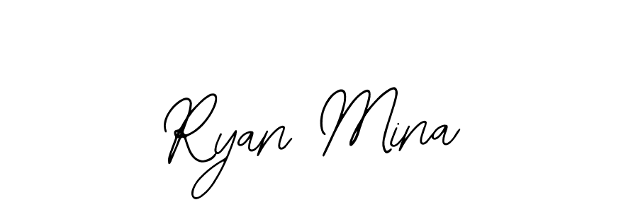 Here are the top 10 professional signature styles for the name Ryan Mina. These are the best autograph styles you can use for your name. Ryan Mina signature style 12 images and pictures png