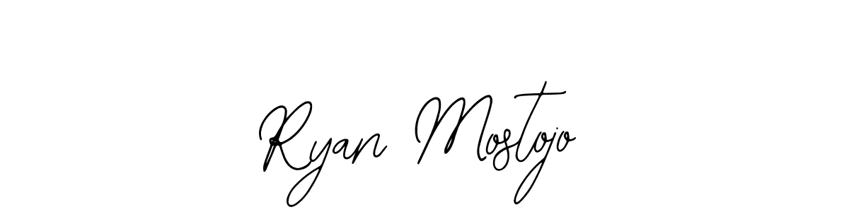 Ryan Mostojo stylish signature style. Best Handwritten Sign (Bearetta-2O07w) for my name. Handwritten Signature Collection Ideas for my name Ryan Mostojo. Ryan Mostojo signature style 12 images and pictures png