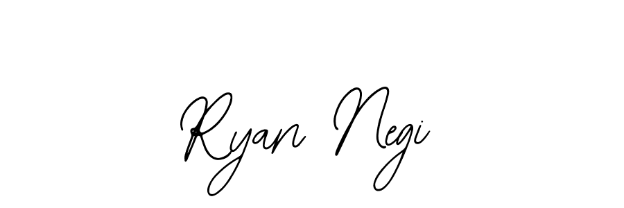 Create a beautiful signature design for name Ryan Negi. With this signature (Bearetta-2O07w) fonts, you can make a handwritten signature for free. Ryan Negi signature style 12 images and pictures png