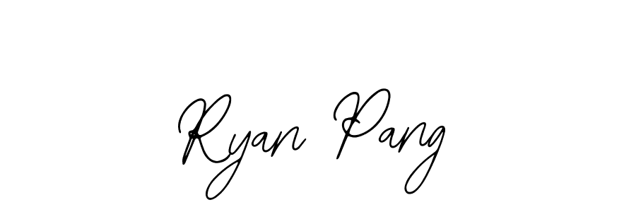 It looks lik you need a new signature style for name Ryan Pang. Design unique handwritten (Bearetta-2O07w) signature with our free signature maker in just a few clicks. Ryan Pang signature style 12 images and pictures png