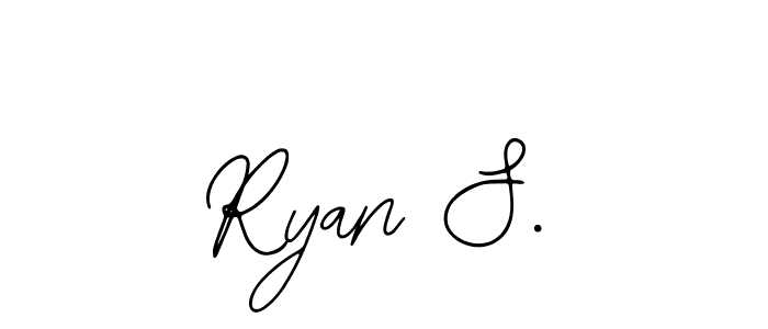 It looks lik you need a new signature style for name Ryan S.. Design unique handwritten (Bearetta-2O07w) signature with our free signature maker in just a few clicks. Ryan S. signature style 12 images and pictures png