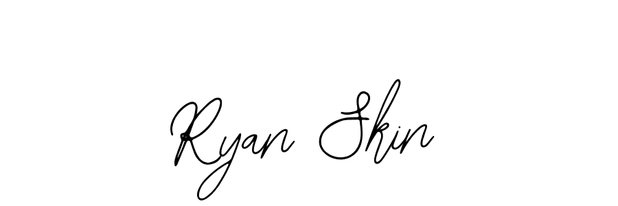 Also You can easily find your signature by using the search form. We will create Ryan Skin name handwritten signature images for you free of cost using Bearetta-2O07w sign style. Ryan Skin signature style 12 images and pictures png
