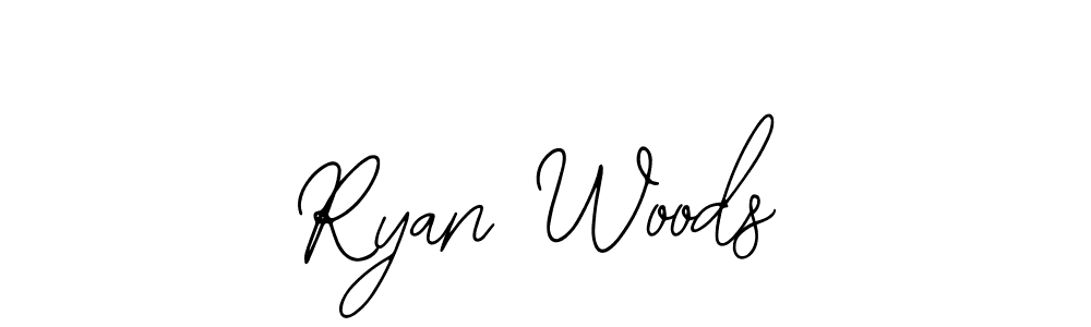 Design your own signature with our free online signature maker. With this signature software, you can create a handwritten (Bearetta-2O07w) signature for name Ryan Woods. Ryan Woods signature style 12 images and pictures png