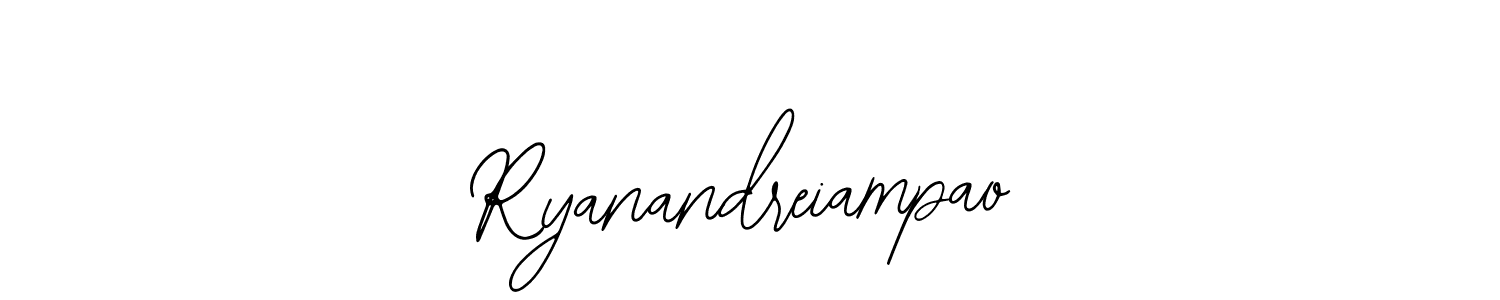 if you are searching for the best signature style for your name Ryanandreiampao. so please give up your signature search. here we have designed multiple signature styles  using Bearetta-2O07w. Ryanandreiampao signature style 12 images and pictures png