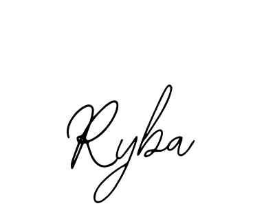 Create a beautiful signature design for name Ryba. With this signature (Bearetta-2O07w) fonts, you can make a handwritten signature for free. Ryba signature style 12 images and pictures png