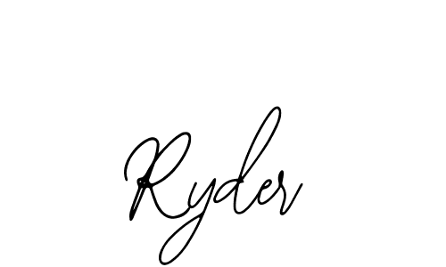 Make a beautiful signature design for name Ryder. With this signature (Bearetta-2O07w) style, you can create a handwritten signature for free. Ryder signature style 12 images and pictures png