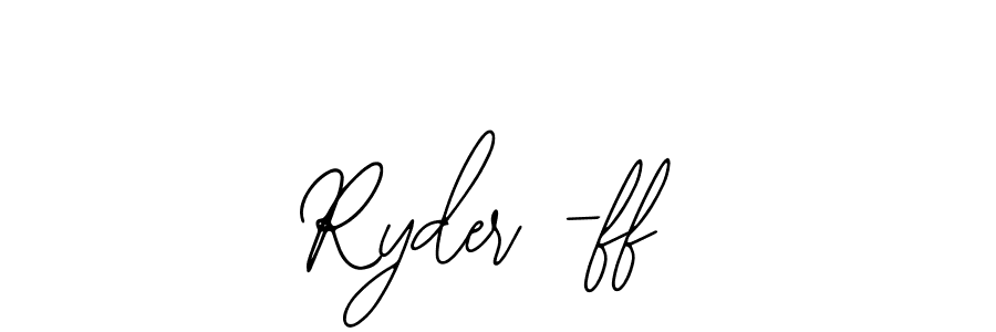 Also You can easily find your signature by using the search form. We will create Ryder -ff name handwritten signature images for you free of cost using Bearetta-2O07w sign style. Ryder -ff signature style 12 images and pictures png