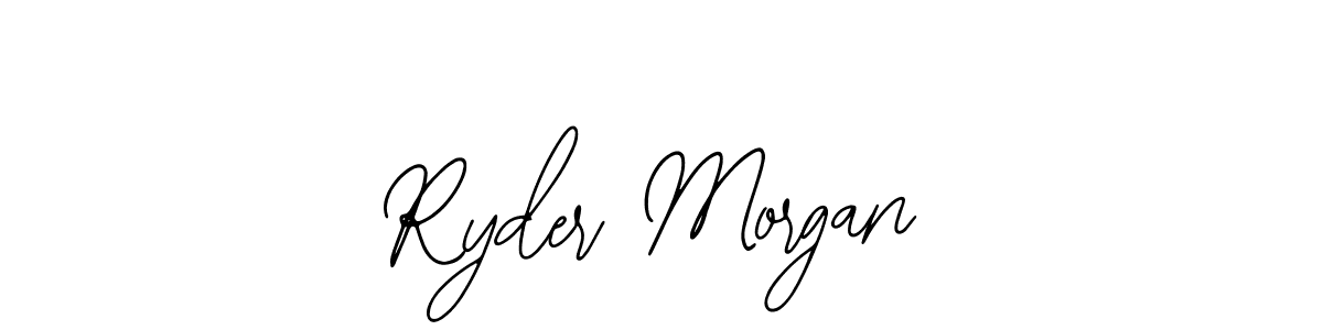 Use a signature maker to create a handwritten signature online. With this signature software, you can design (Bearetta-2O07w) your own signature for name Ryder Morgan. Ryder Morgan signature style 12 images and pictures png