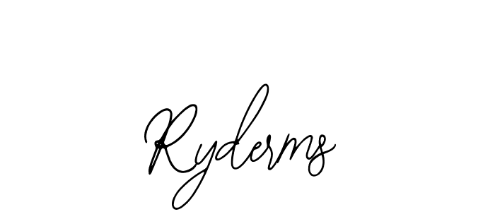 You can use this online signature creator to create a handwritten signature for the name Ryderms. This is the best online autograph maker. Ryderms signature style 12 images and pictures png