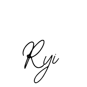 Create a beautiful signature design for name Ryi. With this signature (Bearetta-2O07w) fonts, you can make a handwritten signature for free. Ryi signature style 12 images and pictures png