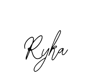 Bearetta-2O07w is a professional signature style that is perfect for those who want to add a touch of class to their signature. It is also a great choice for those who want to make their signature more unique. Get Ryka name to fancy signature for free. Ryka signature style 12 images and pictures png