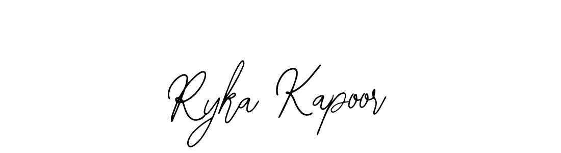 Once you've used our free online signature maker to create your best signature Bearetta-2O07w style, it's time to enjoy all of the benefits that Ryka Kapoor name signing documents. Ryka Kapoor signature style 12 images and pictures png