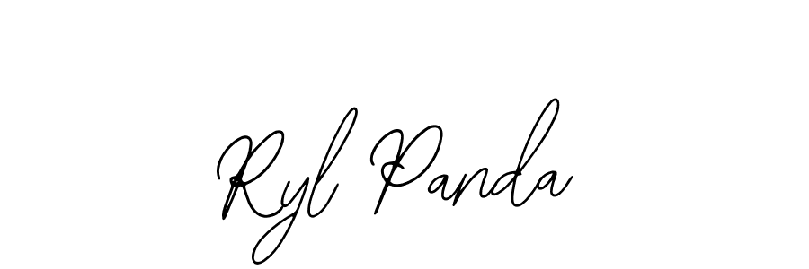 Make a beautiful signature design for name Ryl Panda. With this signature (Bearetta-2O07w) style, you can create a handwritten signature for free. Ryl Panda signature style 12 images and pictures png