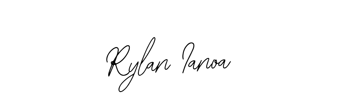 if you are searching for the best signature style for your name Rylan Ianoa. so please give up your signature search. here we have designed multiple signature styles  using Bearetta-2O07w. Rylan Ianoa signature style 12 images and pictures png