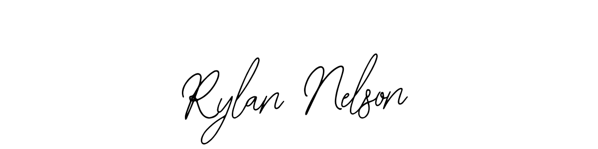 Design your own signature with our free online signature maker. With this signature software, you can create a handwritten (Bearetta-2O07w) signature for name Rylan Nelson. Rylan Nelson signature style 12 images and pictures png