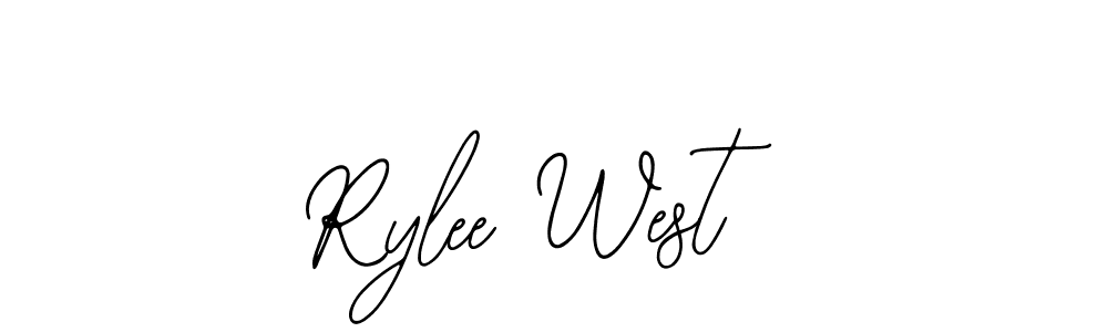 The best way (Bearetta-2O07w) to make a short signature is to pick only two or three words in your name. The name Rylee West include a total of six letters. For converting this name. Rylee West signature style 12 images and pictures png