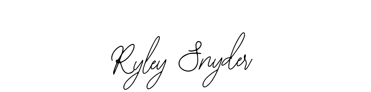 Make a beautiful signature design for name Ryley Snyder. With this signature (Bearetta-2O07w) style, you can create a handwritten signature for free. Ryley Snyder signature style 12 images and pictures png