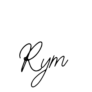 It looks lik you need a new signature style for name Rym. Design unique handwritten (Bearetta-2O07w) signature with our free signature maker in just a few clicks. Rym signature style 12 images and pictures png
