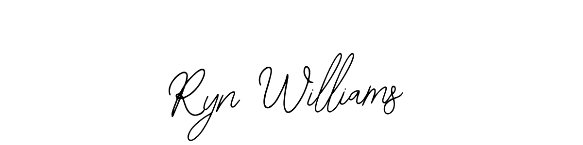 This is the best signature style for the Ryn Williams name. Also you like these signature font (Bearetta-2O07w). Mix name signature. Ryn Williams signature style 12 images and pictures png