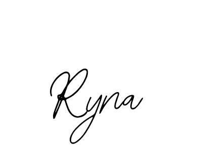 Design your own signature with our free online signature maker. With this signature software, you can create a handwritten (Bearetta-2O07w) signature for name Ryna. Ryna signature style 12 images and pictures png