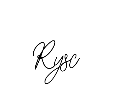 Make a beautiful signature design for name Rysc. With this signature (Bearetta-2O07w) style, you can create a handwritten signature for free. Rysc signature style 12 images and pictures png