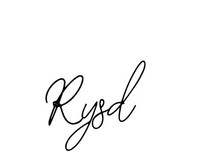 You can use this online signature creator to create a handwritten signature for the name Rysd. This is the best online autograph maker. Rysd signature style 12 images and pictures png