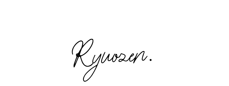 See photos of Ryuozen. official signature by Spectra . Check more albums & portfolios. Read reviews & check more about Bearetta-2O07w font. Ryuozen. signature style 12 images and pictures png