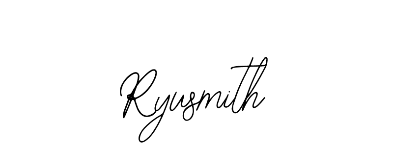 The best way (Bearetta-2O07w) to make a short signature is to pick only two or three words in your name. The name Ryusmith include a total of six letters. For converting this name. Ryusmith signature style 12 images and pictures png
