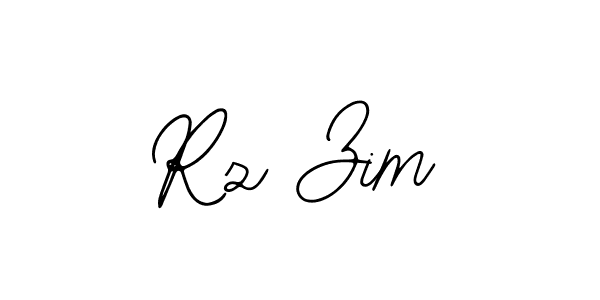 How to Draw Rz Zim signature style? Bearetta-2O07w is a latest design signature styles for name Rz Zim. Rz Zim signature style 12 images and pictures png