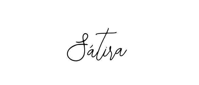 Use a signature maker to create a handwritten signature online. With this signature software, you can design (Bearetta-2O07w) your own signature for name Sátira. Sátira signature style 12 images and pictures png