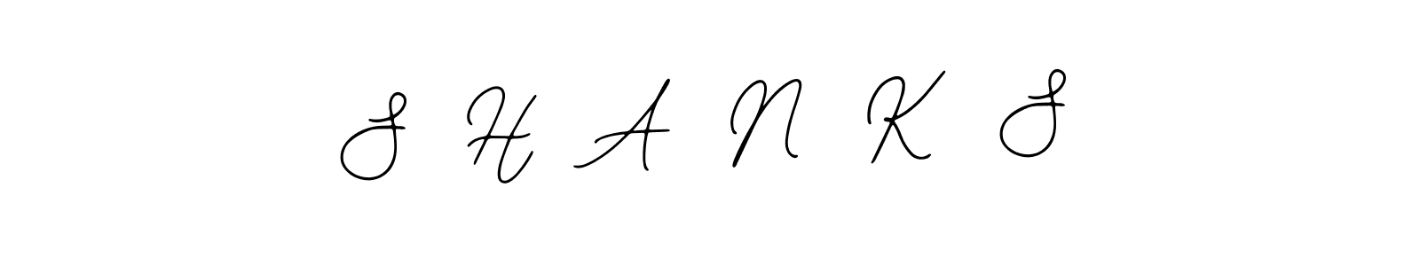 How to make S  H  A  N  K  S name signature. Use Bearetta-2O07w style for creating short signs online. This is the latest handwritten sign. S  H  A  N  K  S signature style 12 images and pictures png