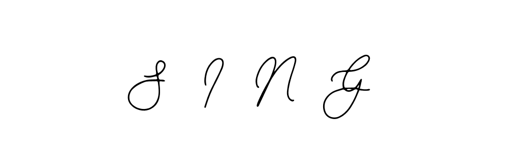 S  I  N  G stylish signature style. Best Handwritten Sign (Bearetta-2O07w) for my name. Handwritten Signature Collection Ideas for my name S  I  N  G. S  I  N  G signature style 12 images and pictures png