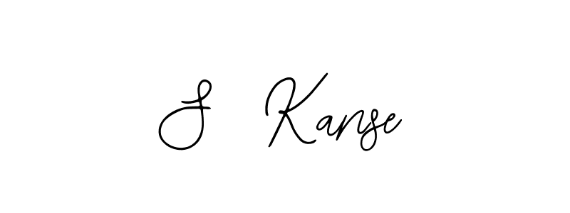 Also You can easily find your signature by using the search form. We will create S  Kanse name handwritten signature images for you free of cost using Bearetta-2O07w sign style. S  Kanse signature style 12 images and pictures png