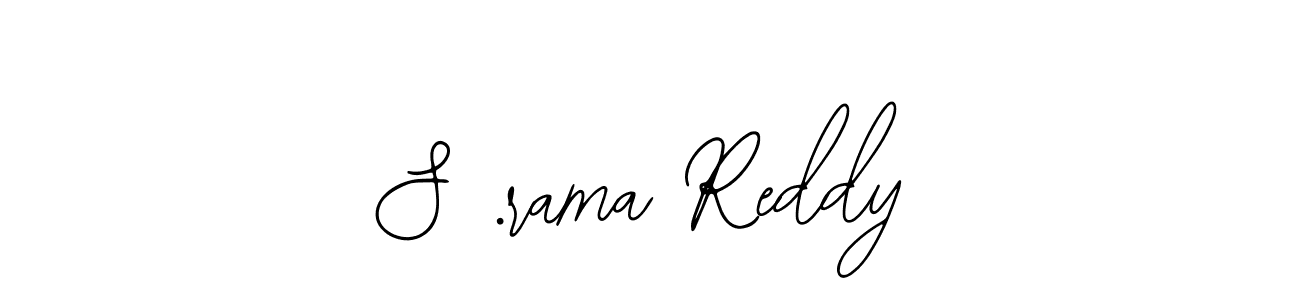 Bearetta-2O07w is a professional signature style that is perfect for those who want to add a touch of class to their signature. It is also a great choice for those who want to make their signature more unique. Get S .rama Reddy name to fancy signature for free. S .rama Reddy signature style 12 images and pictures png