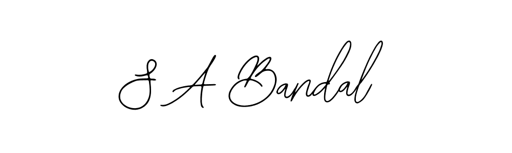 Also You can easily find your signature by using the search form. We will create S A Bandal name handwritten signature images for you free of cost using Bearetta-2O07w sign style. S A Bandal signature style 12 images and pictures png