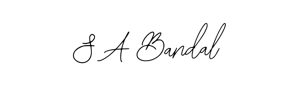 Best and Professional Signature Style for S A Bandal. Bearetta-2O07w Best Signature Style Collection. S A Bandal signature style 12 images and pictures png