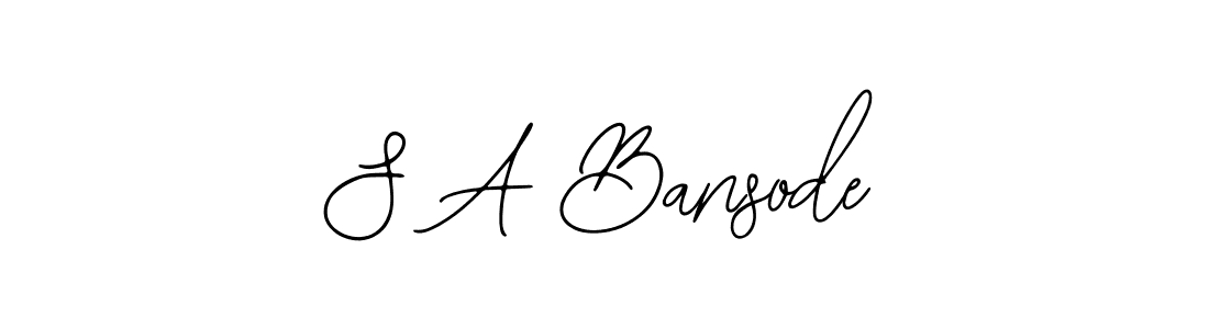 Here are the top 10 professional signature styles for the name S A Bansode. These are the best autograph styles you can use for your name. S A Bansode signature style 12 images and pictures png