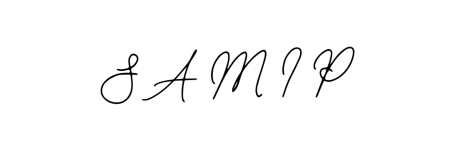 Bearetta-2O07w is a professional signature style that is perfect for those who want to add a touch of class to their signature. It is also a great choice for those who want to make their signature more unique. Get S A M I P name to fancy signature for free. S A M I P signature style 12 images and pictures png