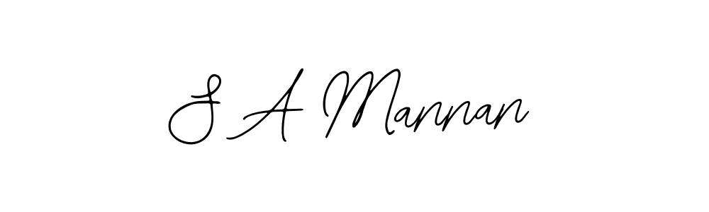 This is the best signature style for the S A Mannan name. Also you like these signature font (Bearetta-2O07w). Mix name signature. S A Mannan signature style 12 images and pictures png